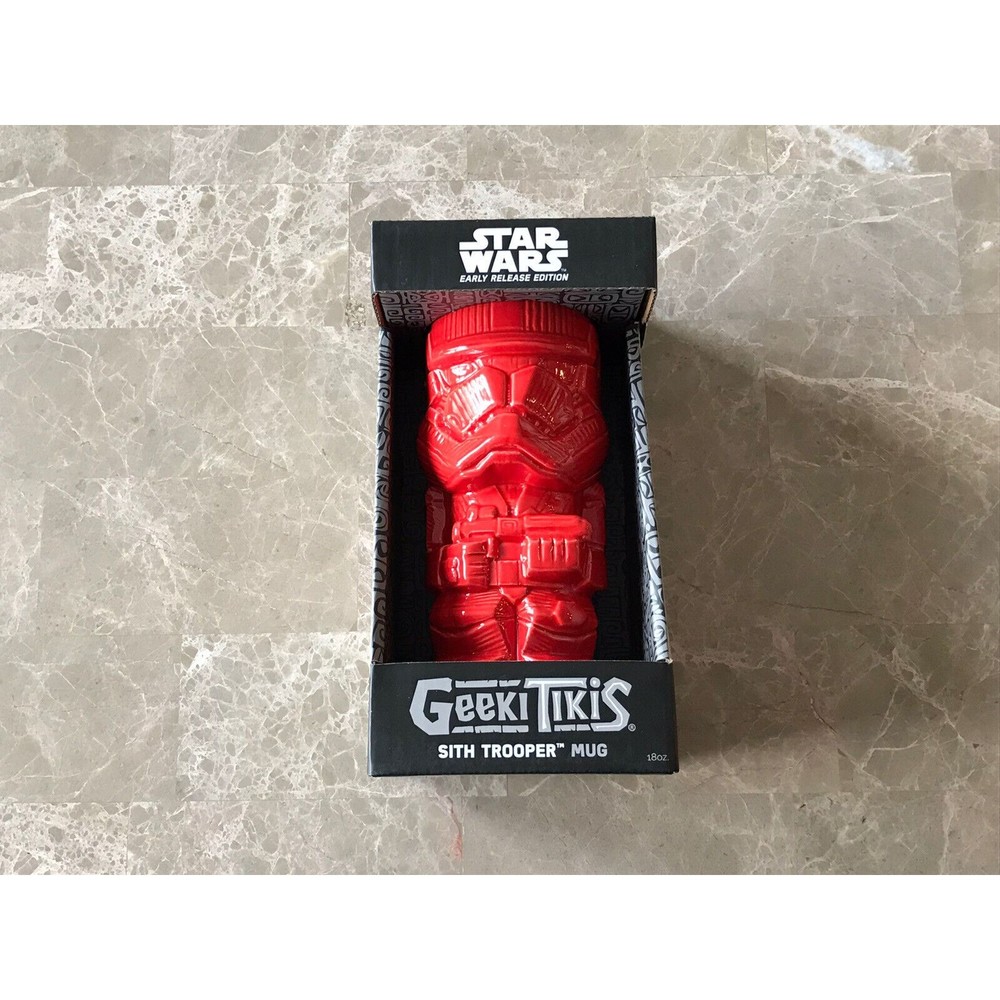 NEW Star Wars Red Sith Storm Trooper GEEKI TIKI Ceramic Mug Rise Of Skywalker